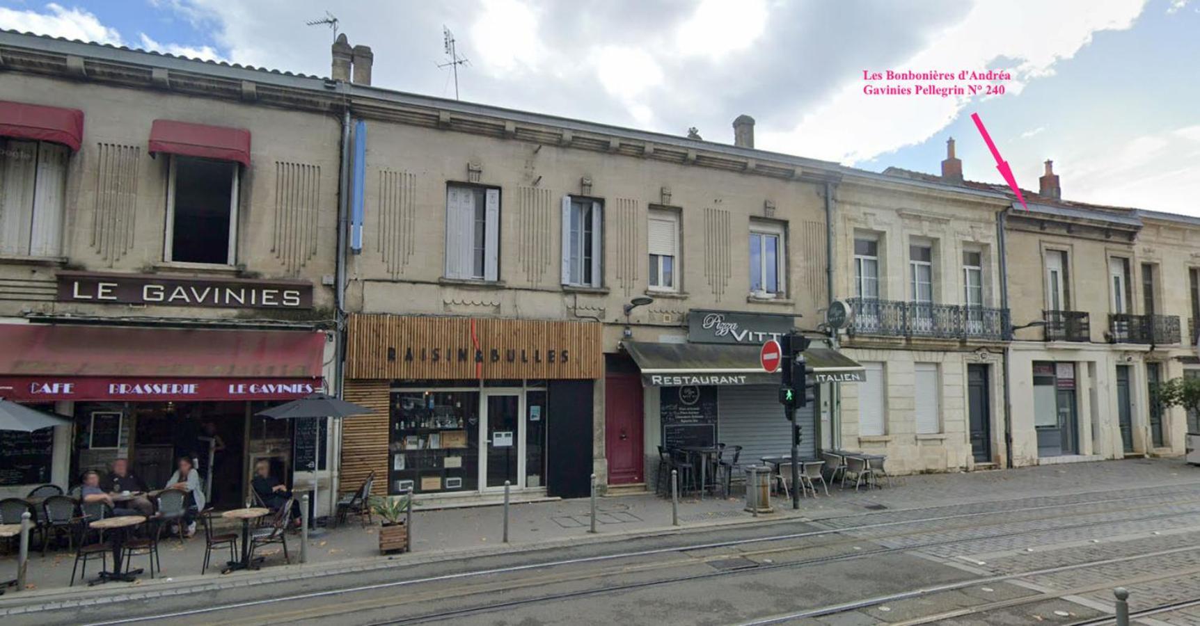 Les Bonbonieres D'Andrea Gavinies Pellegrin Apartman Bordeaux Kültér fotó